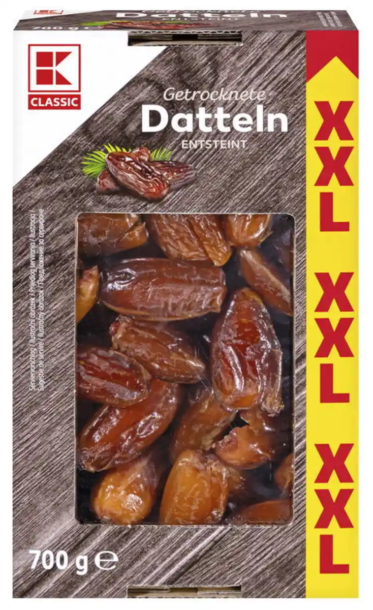 Bild 1 von K-CLASSIC Tun. Datteln, entsteint XXL, 700-g-Packg.