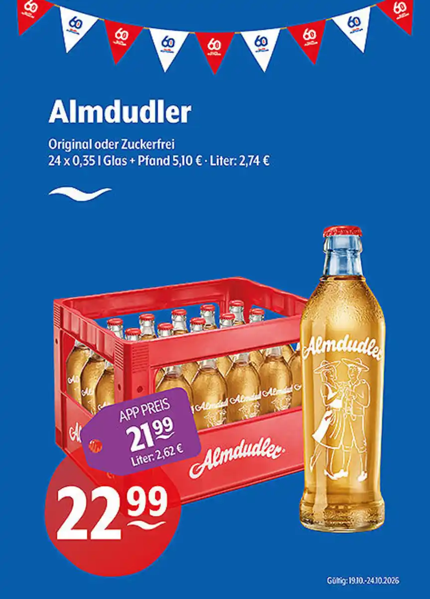 Bild 1 von Almdudler Original oder Zuckerfrei