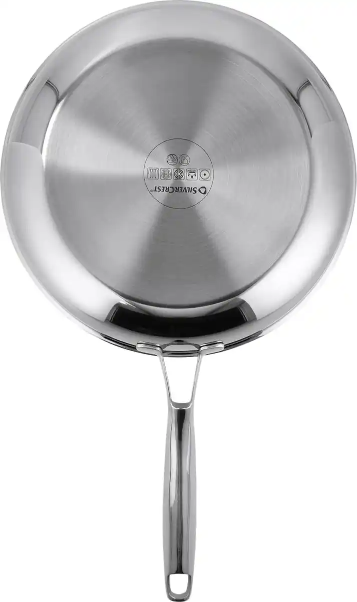Bild 2 von SILVERCREST® Edelstahl-Pfanne »Wabenstruktur«