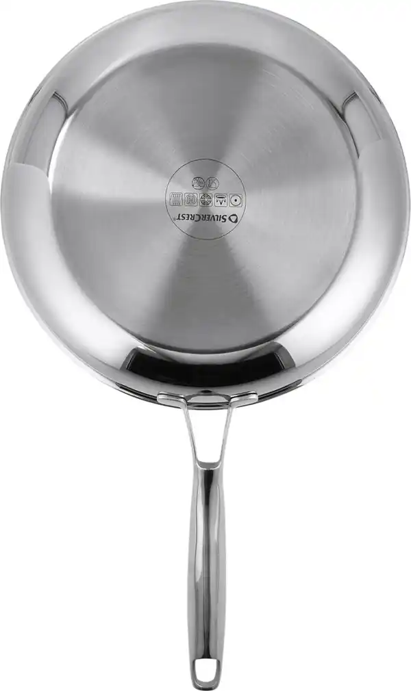 Bild 2 von SILVERCREST® Edelstahl-Pfanne »Wabenstruktur«
