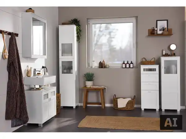 Bild 3 von LIVARNO® Bad-Seitenschrank »Basel«