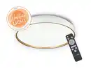 Bild 1 von MegaLight LED-Deckenleuchte Shining Jupiter Ø38 cm Gold Backlight dimmbar