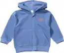 Bild 1 von ALANA Sweatjacke mit Ripp-Struktur & Truck-Stickerei, blau, Gr. 110, 1 St