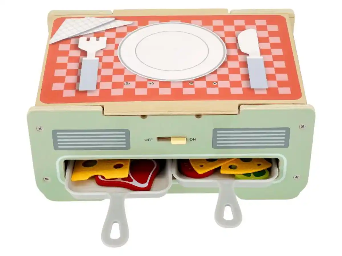 Bild 1 von LUPILU® 2-in-1-Tischgrill / Spielbäckerei, mit Zubehör