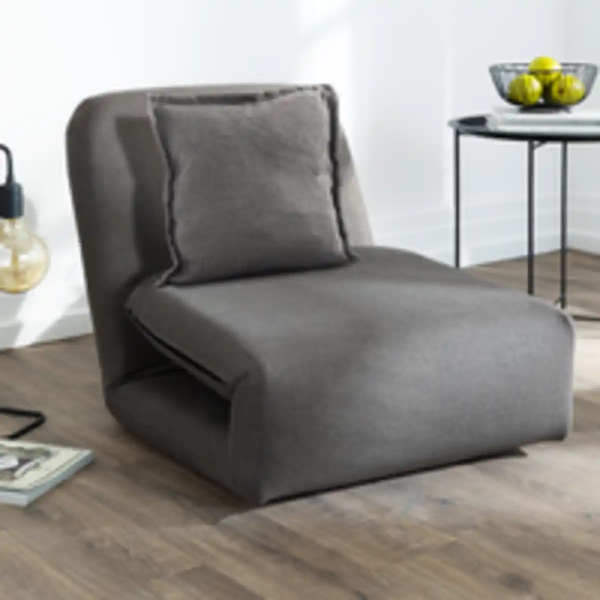 Bild 2 von Happy Home 2 in 1 Bodensessel - Dunkelgrau