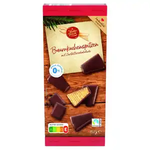 WINTERTRAUM Baumkuchenspitzen 150 g, Zartbitterschokolade