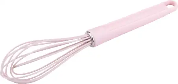 Bild 2 von FACKELMANN Schneebesen Silikon, rosa 26cm