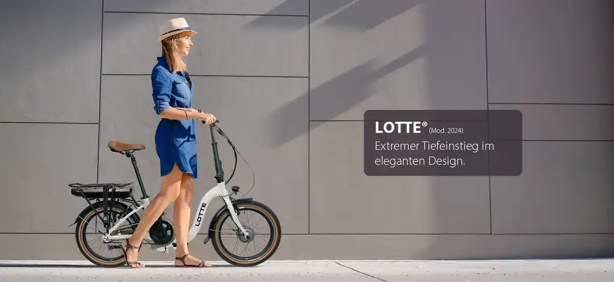 Bild 1 von Blaupunkt LOTTE 20" – Faltbares E-Bike mit tiefem Einstieg und Rücktrittbremse