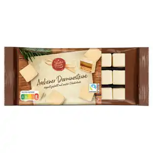 WINTERTRAUM Dominosteine 250 g, Weiße Schokolade