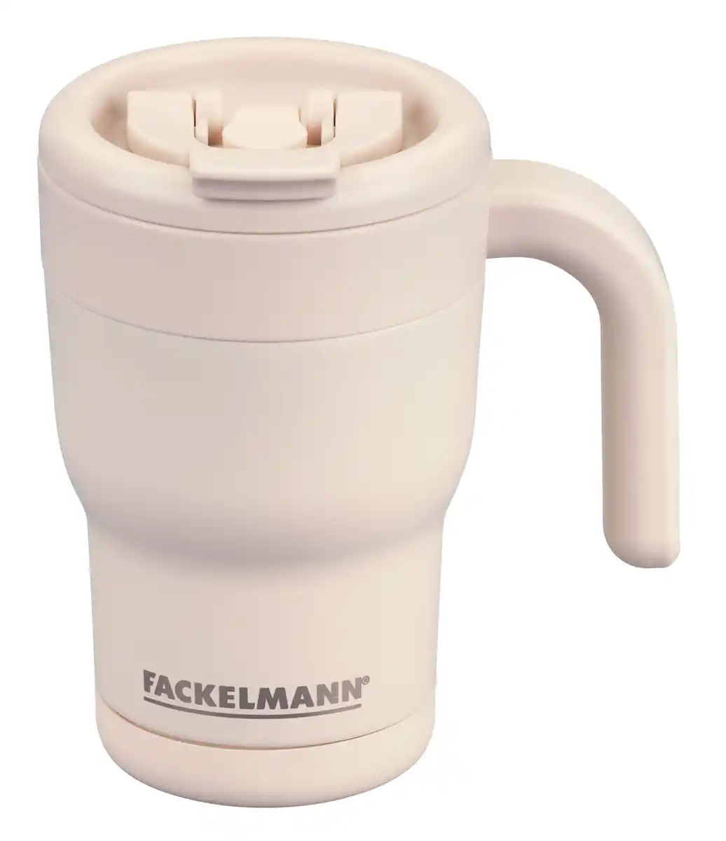 Bild 3 von FACKELMANN Isoliertrinkbecher beige, 420ml