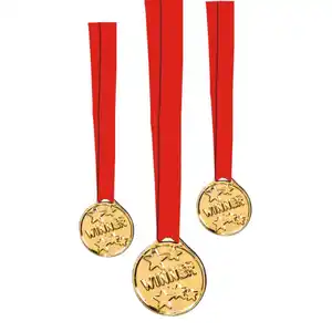 Medaillen - Ø = ca. 4 cm - 6 Stück