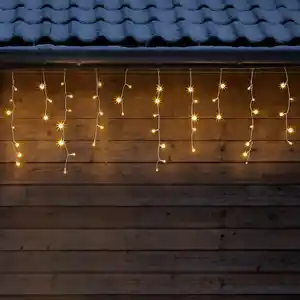 LED-Lichtervorhang mit Timerfunktion, ca. 350 cm
