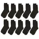 Bild 1 von UP2FASHION BASICS Damen oder Herren Socken, Schwarz, 35/38