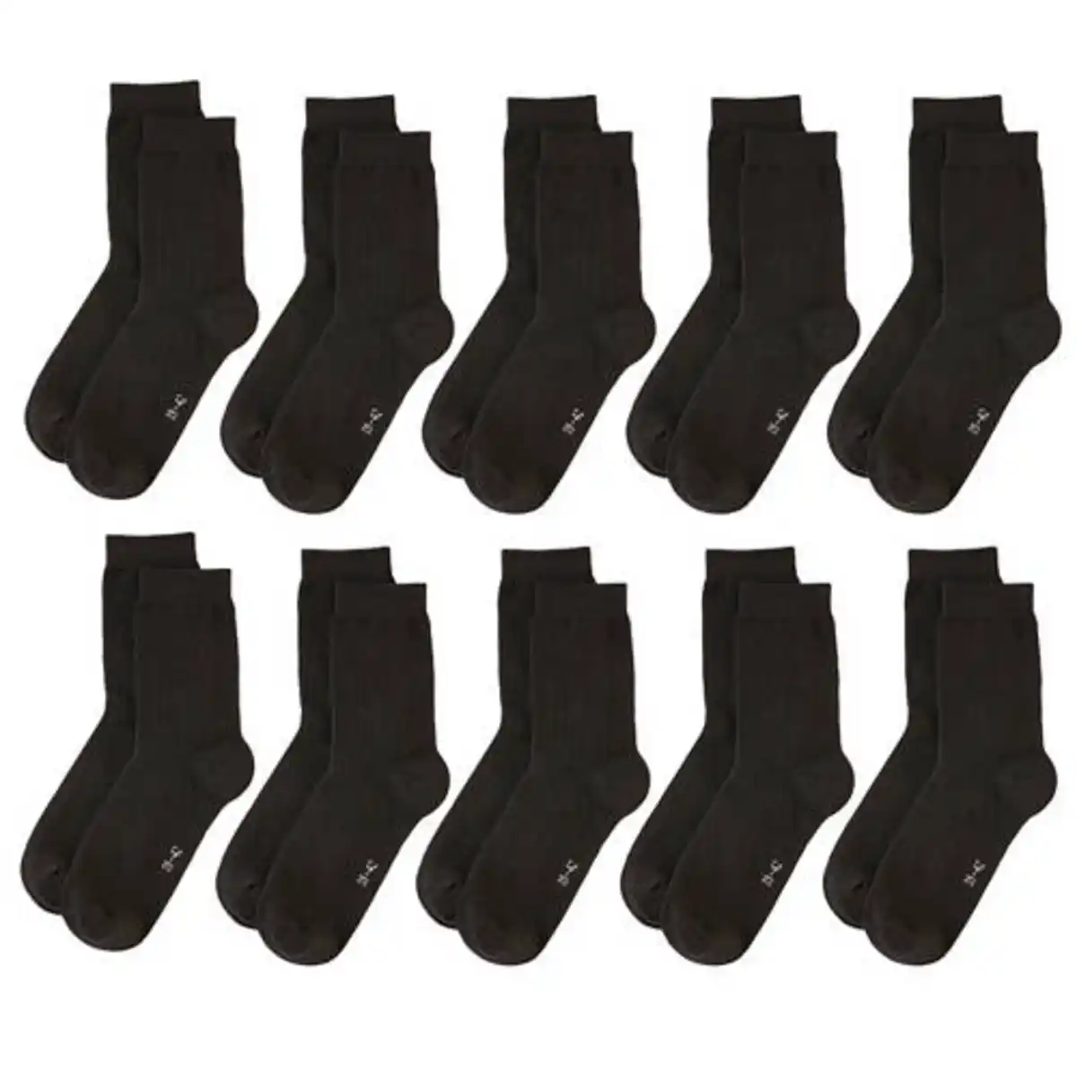 Bild 1 von UP2FASHION BASICS Damen oder Herren Socken, Schwarz, 35/38