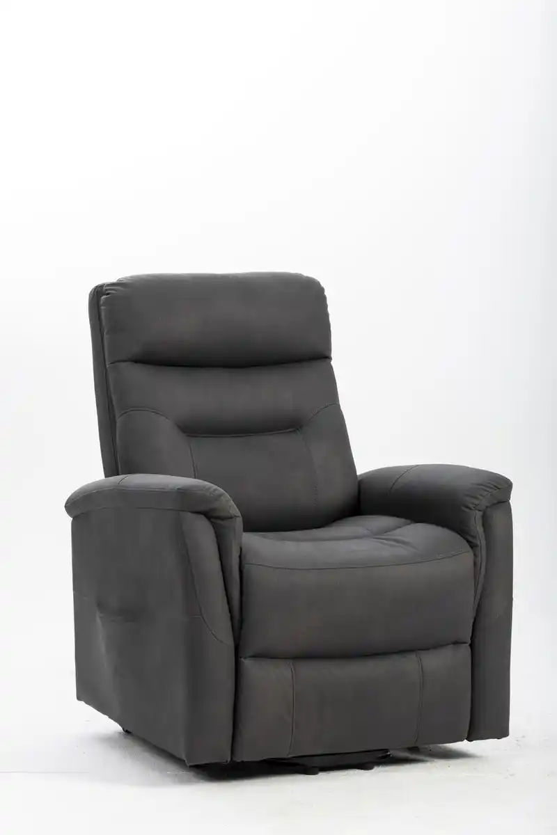 Bild 1 von Happy Home Elektrisch verstellbarer Aufstehsessel mit Power-Lift-Funktion, ca. 82 x 90 x 108 cm – Dunkelgrau