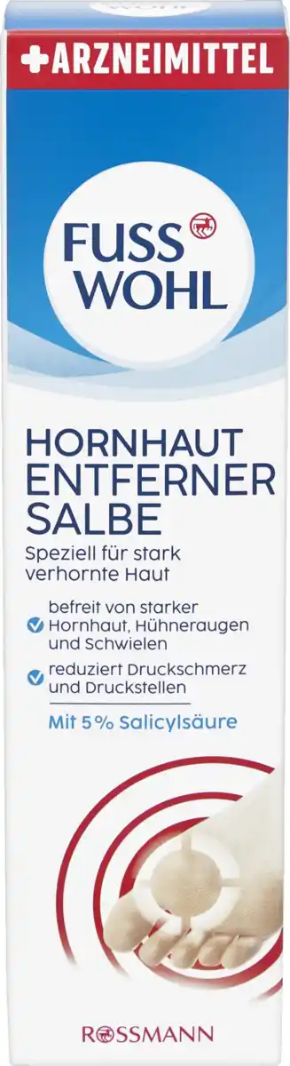 Bild 1 von FUSSWOHL Fusswohl Hornhaut Entferner Salbe