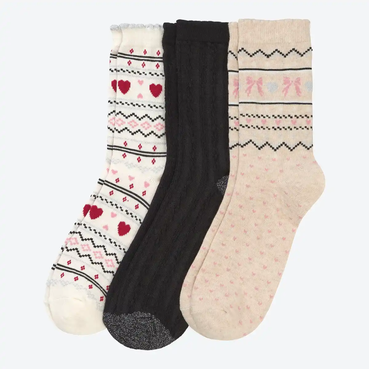 Bild 1 von Damen-Socken, 3er Pack