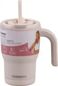 FACKELMANN Isoliertrinkbecher beige, 420ml