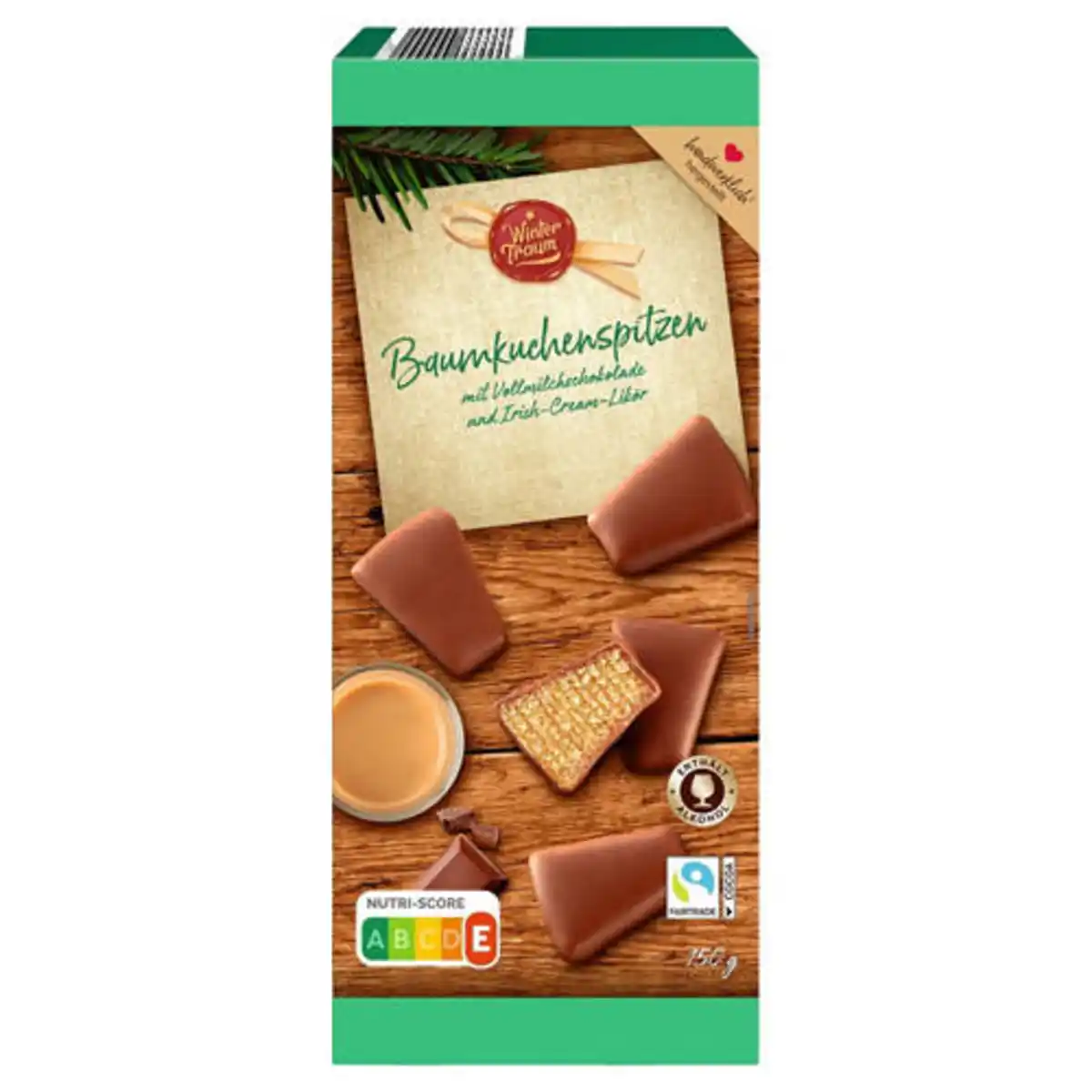 Bild 1 von WINTERTRAUM Baumkuchenspitzen 150 g, Irish Cream