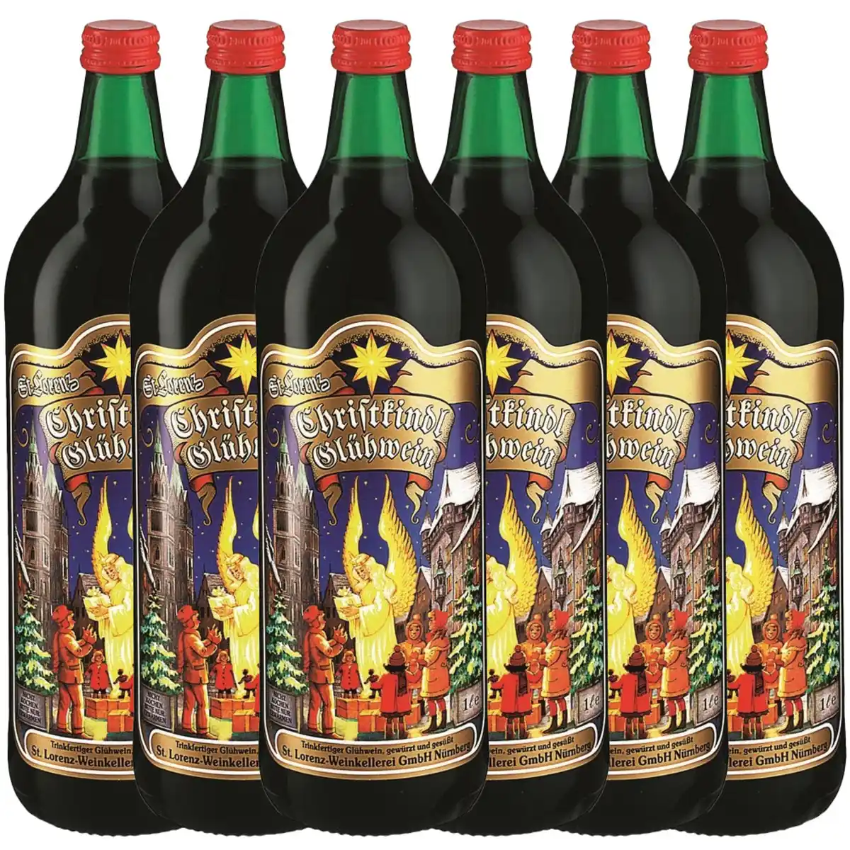 Bild 1 von Gerstacker St. Lorenz Christkindl Glühwein 1l - 6er Karton