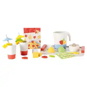 TOYLINO Holz-Getränke- oder -Food-Set, Sommer-Getränke