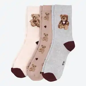 Damen-Socken, 3er Pack