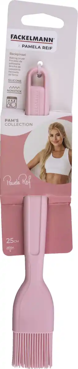Bild 1 von FACKELMANN Backpinsel Silikon, rosa