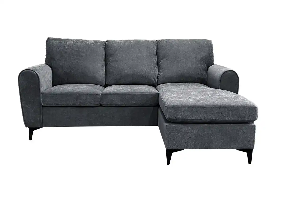 Bild 1 von Happy Home Ecksofa, ca. 207 x 142-78 x 96 cm - Grau