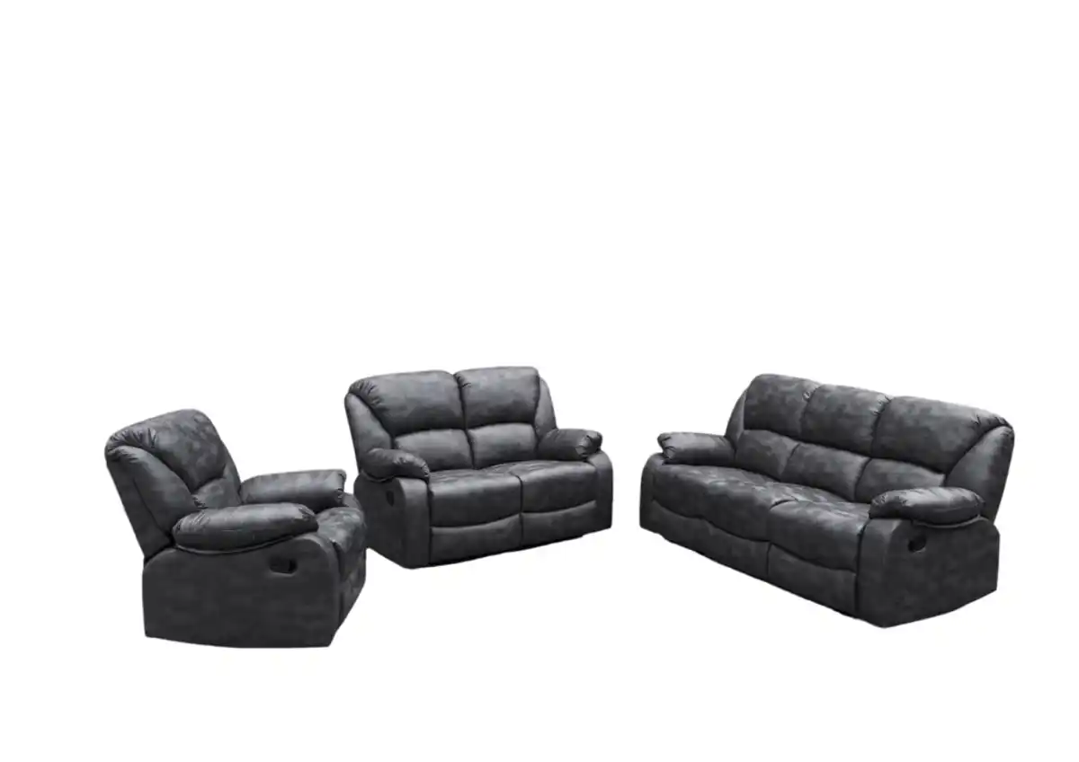 Bild 1 von Happy Home 3tlg. Sofa-Set - Grau