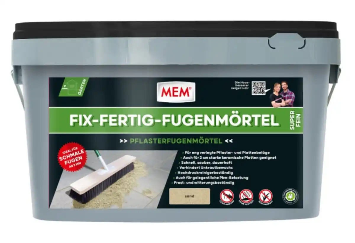 Bild 1 von MEM Fix-Fertig-Fugenmörtel super fein, 20kg
