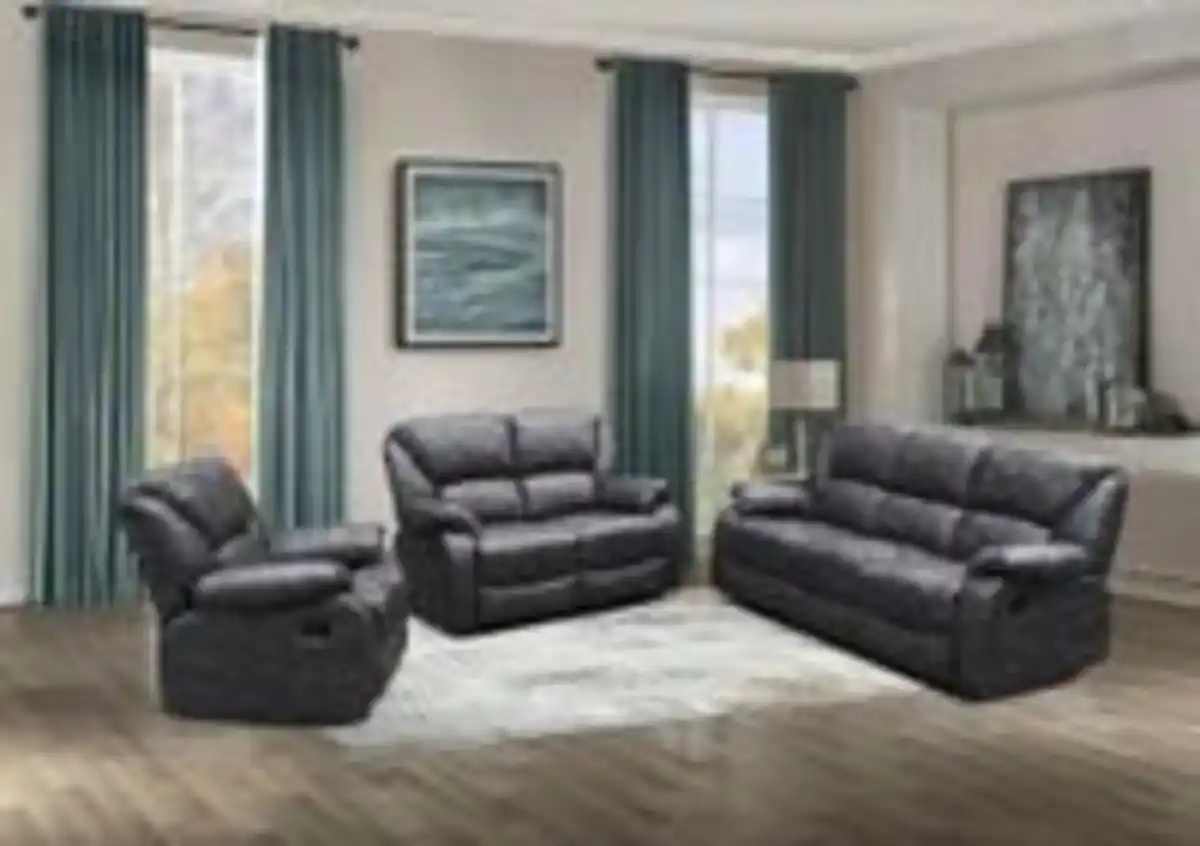 Bild 2 von Happy Home 3tlg. Sofa-Set - Grau