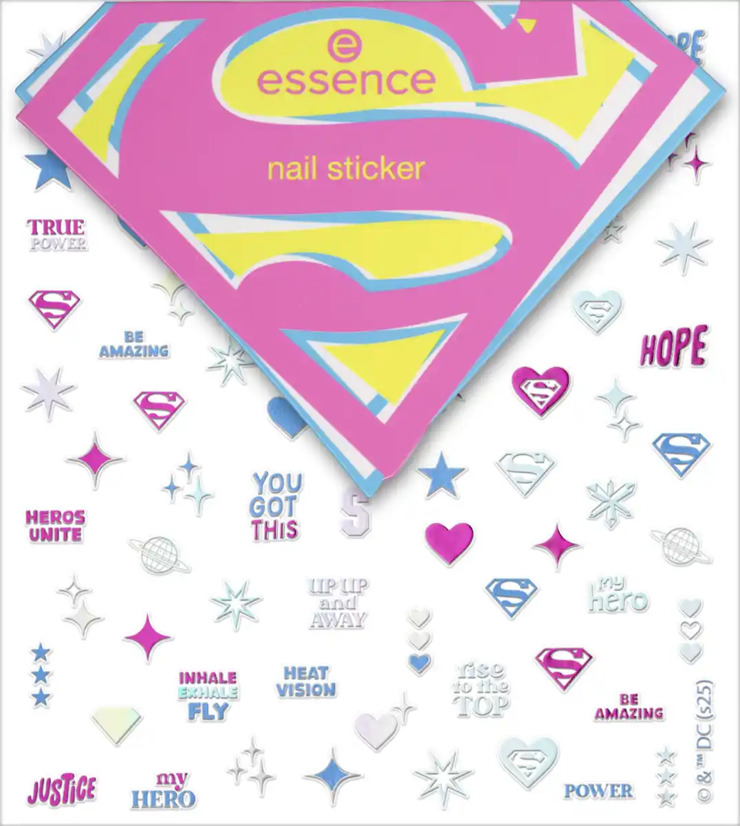 Bild 1 von essence Superman nail sticker