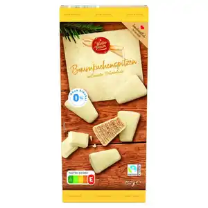 WINTERTRAUM Baumkuchenspitzen 150 g, Weiße Schokolade