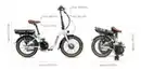 Bild 3 von Blaupunkt LOTTE 20" – Faltbares E-Bike mit tiefem Einstieg und Rücktrittbremse