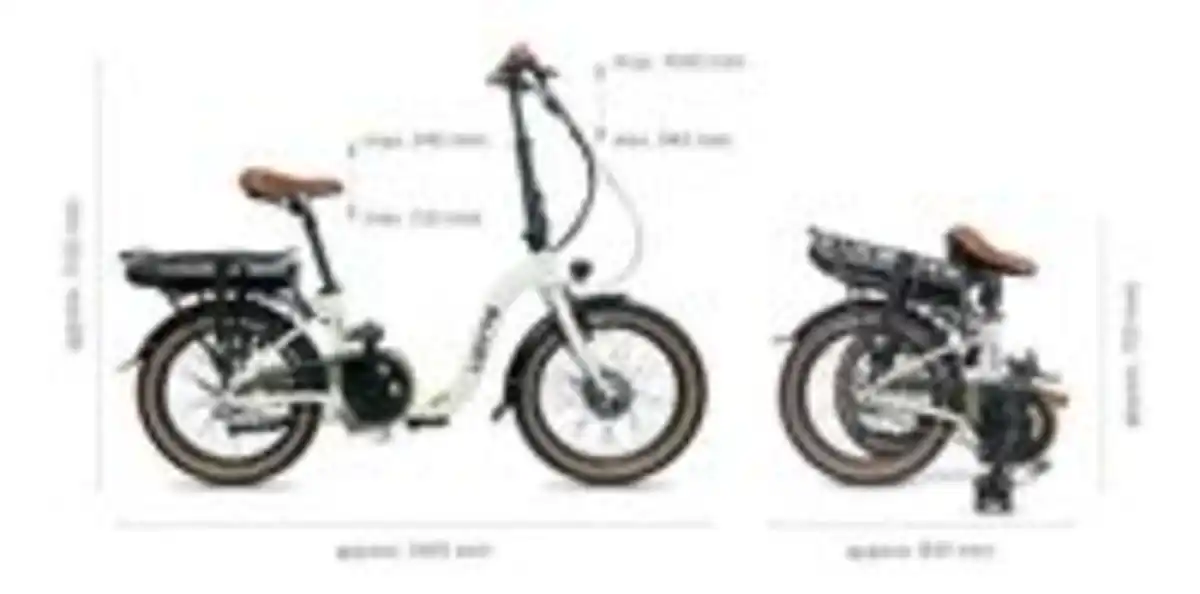 Bild 3 von Blaupunkt LOTTE 20" – Faltbares E-Bike mit tiefem Einstieg und Rücktrittbremse
