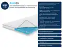 Bild 3 von Arga Home AH8  Gelschaum Topper mit 7-Zonen Memory Foam & atmungsaktivem 3D-Klimabezug