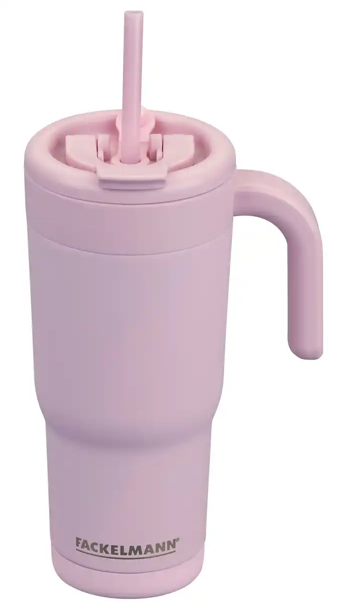 Bild 2 von FACKELMANN Isoliertrinkbecher rosa, 720ml