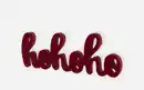 Bild 1 von Boltze - Schriftzug Hohoho