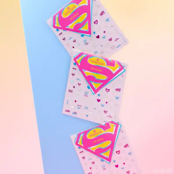Bild 3 von essence Superman nail sticker