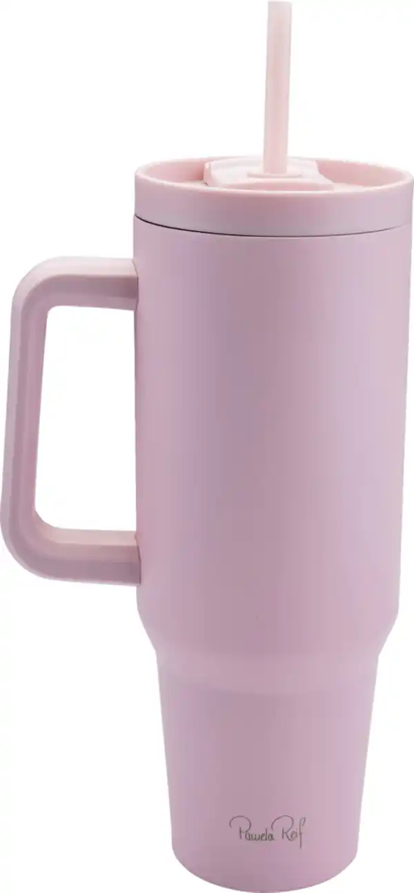 Bild 2 von FACKELMANN Isoliertrinkbecher rosa, 1200 ml