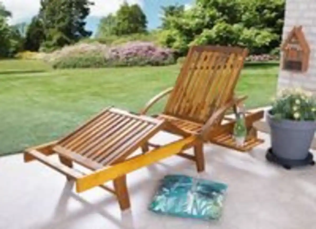 Bild 4 von Prestige Home Living Outdoor Sonnenliege aus Eukalyptusholz