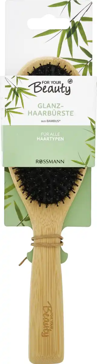 Bild 1 von FOR YOUR Beauty Glanzhaarbürste Bambus
