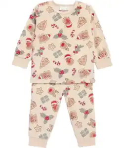 Pyjama mit Weihnachtsmotiven