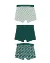 Bild 2 von Kinder-Boxershorts, bedruckt – 3 Stück grün