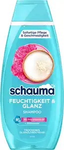 SCHAUMA Shampoo Feuchtigkeit & Glanz, 400 ml