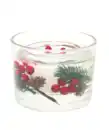 Bild 1 von Gelkerze mit winterlicher Deko