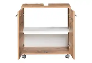 Schildmeyer Waschbeckenunterschrank Isola, Waschbeckenunterschrank, Made in Germany, B: 60 cm Solide Verarbeitung - Dieses Produkt ist in Deutschland gefertigt