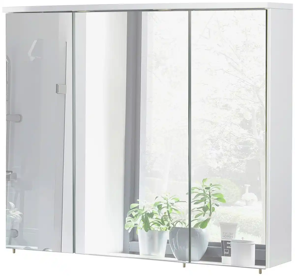 Bild 1 von Schildmeyer Spiegelschrank Verona, Spiegelschrank, Made in Germany, B: 90 cm Solide Verarbeitung - Dieses Produkt ist in Deutschland gefertigt