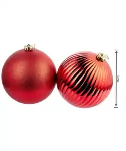 XXL-Christbaumkugeln