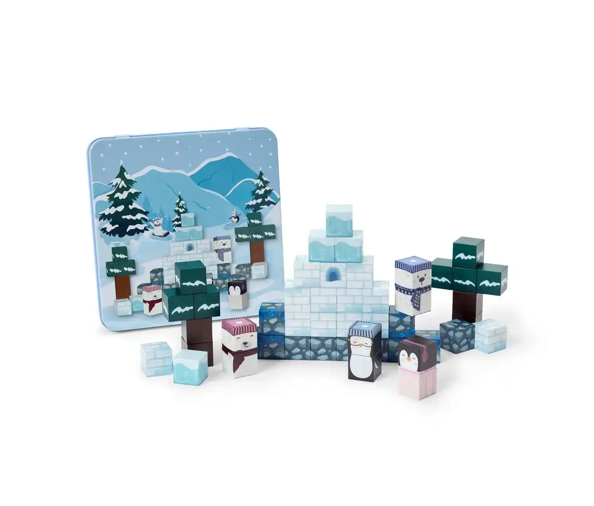 Bild 1 von Magnet-Bausteine »Winter«